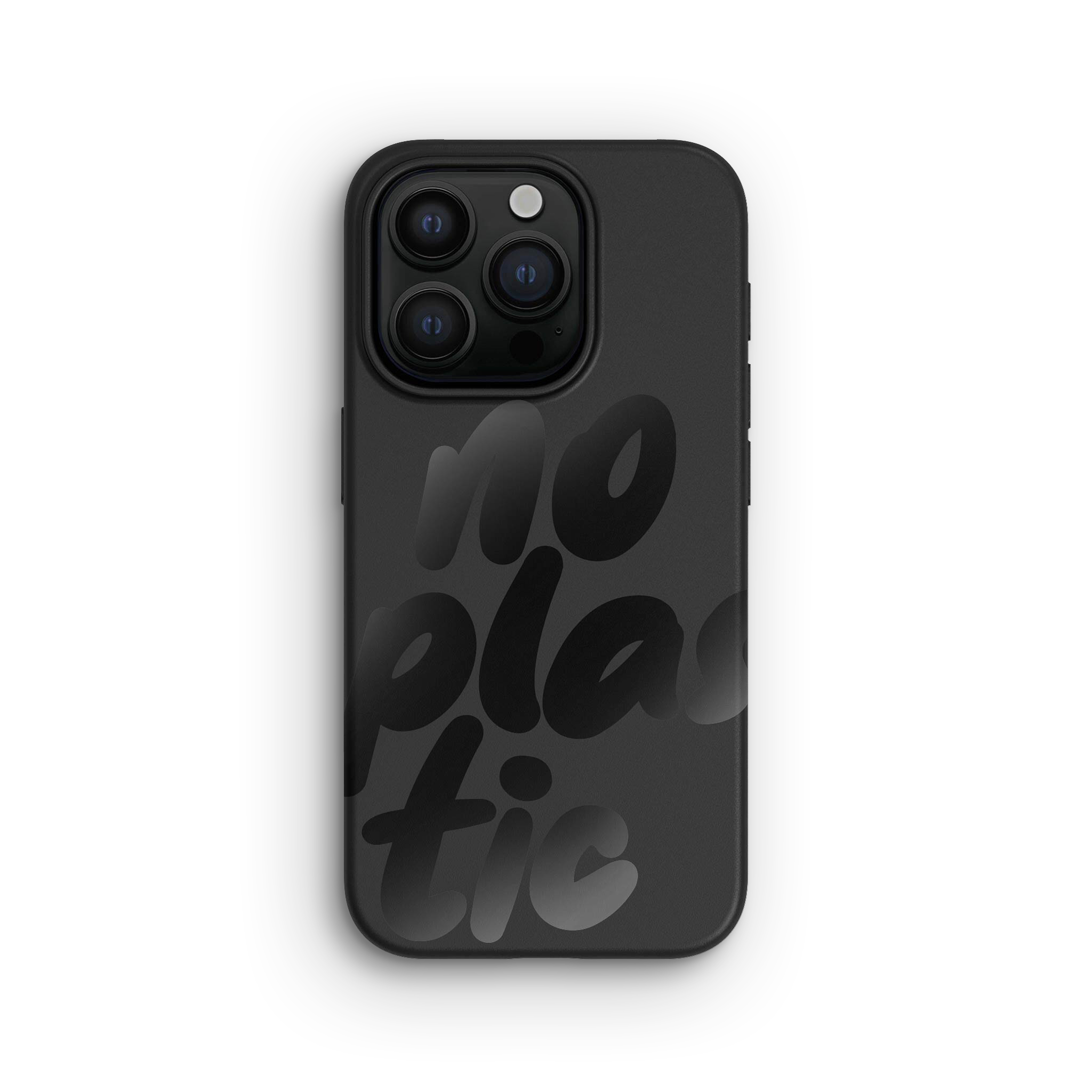 Funda para iPhone 15 Pro, No Plastic Black