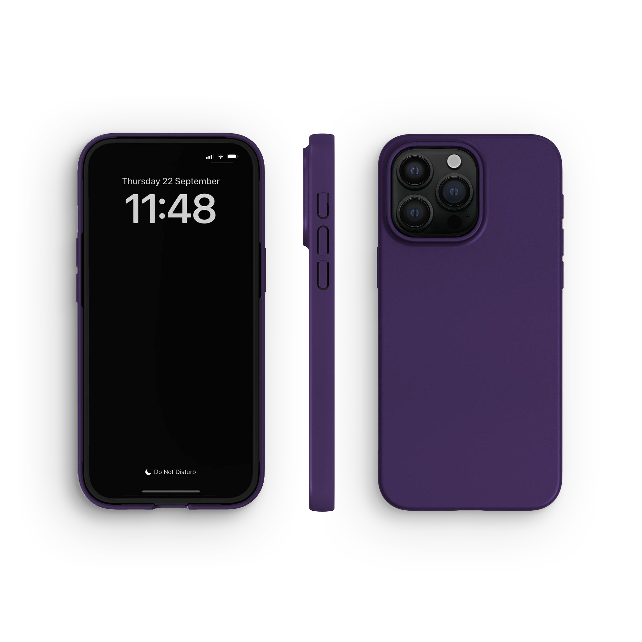 Funda para iPhone 15 Pro Max, Blackberry Purple