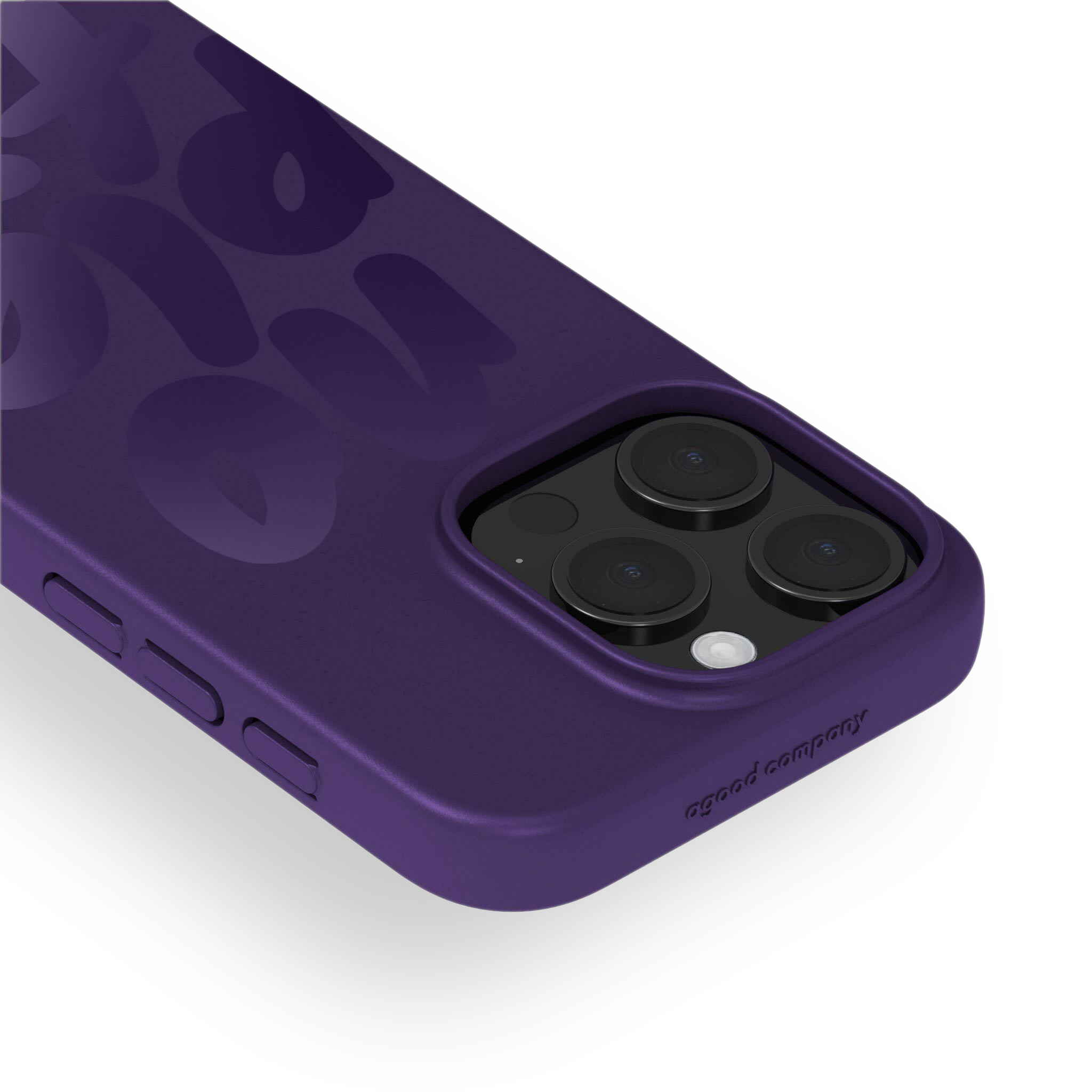 Funda para iPhone 15 Pro Max, No Plastic Blackberry Purple