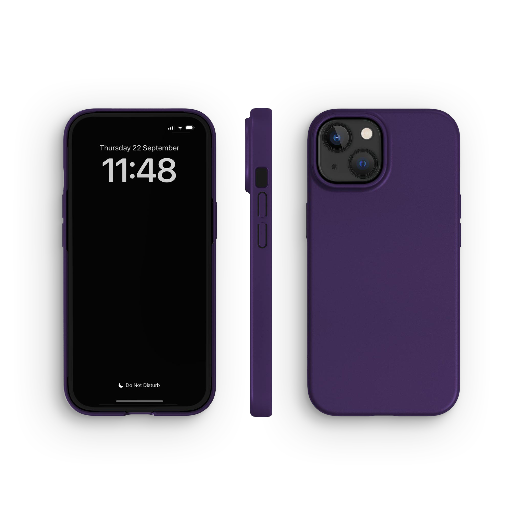 Funda para iPhone 15, Blackberry Purple