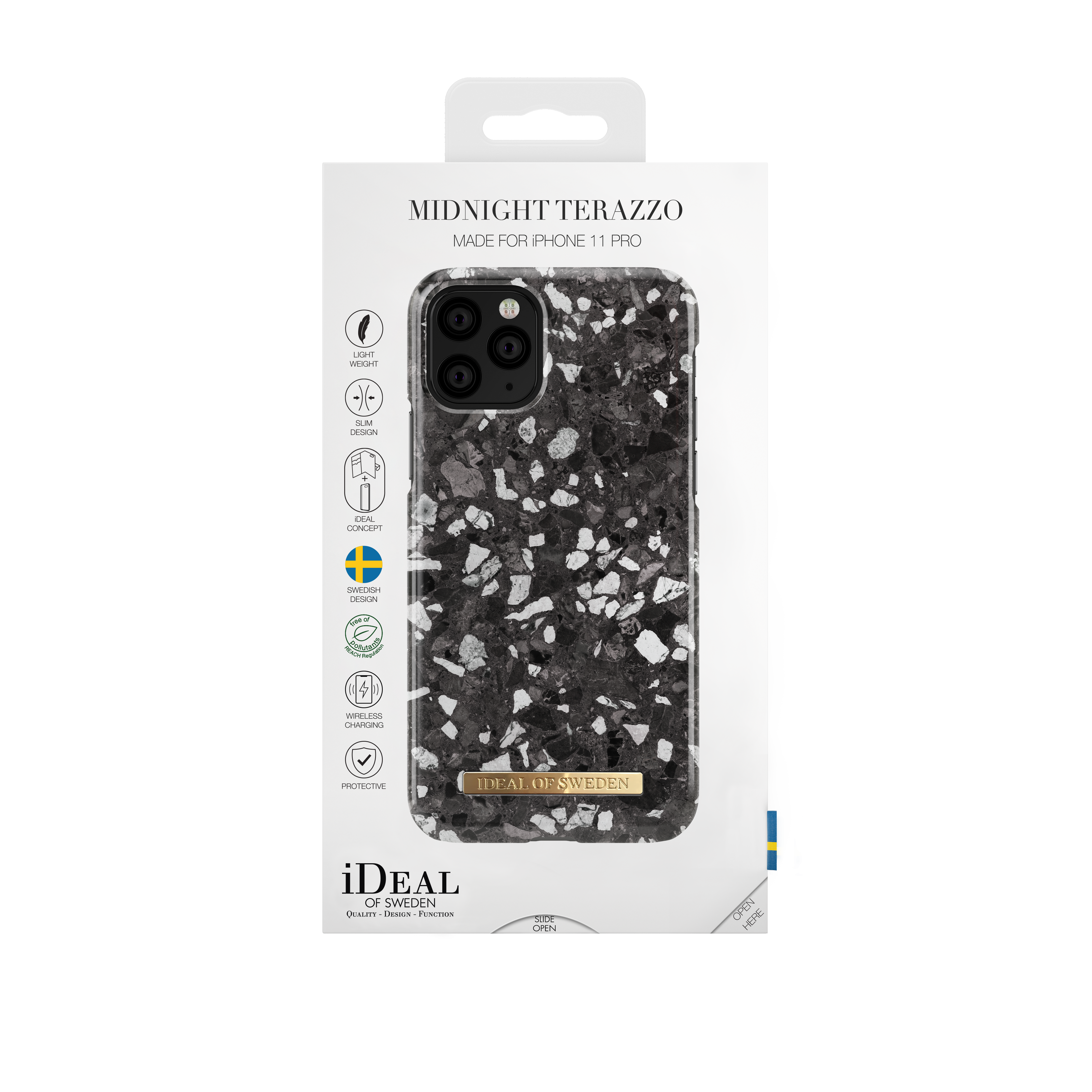 Funda Fashion Case iPhone 11 Pro Midnight Terazzo