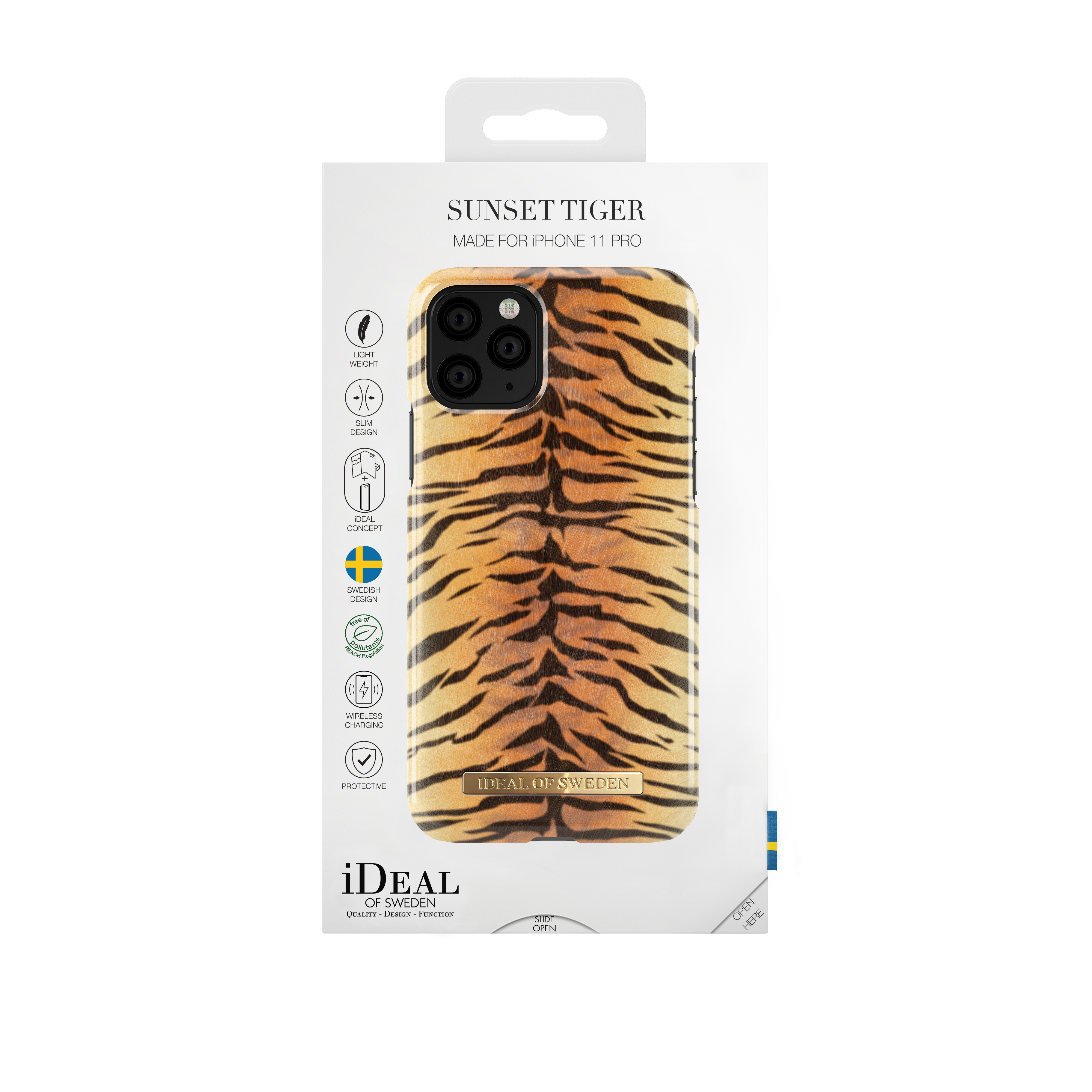 Funda Fashion Case iPhone 11 Pro Sunset Tiger