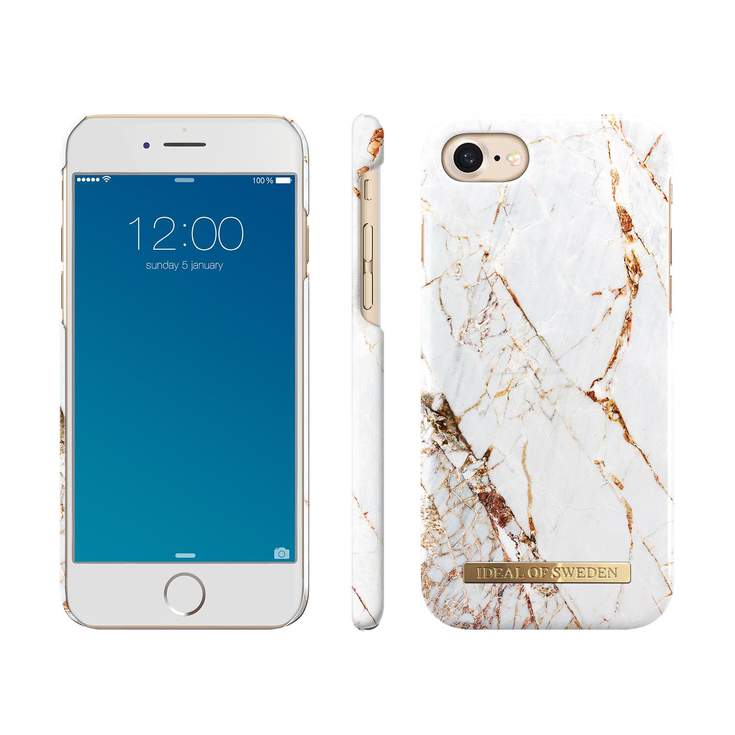Funda Fashion Case iPhone 6/6S/7/8/SE Carrara Gold Marble