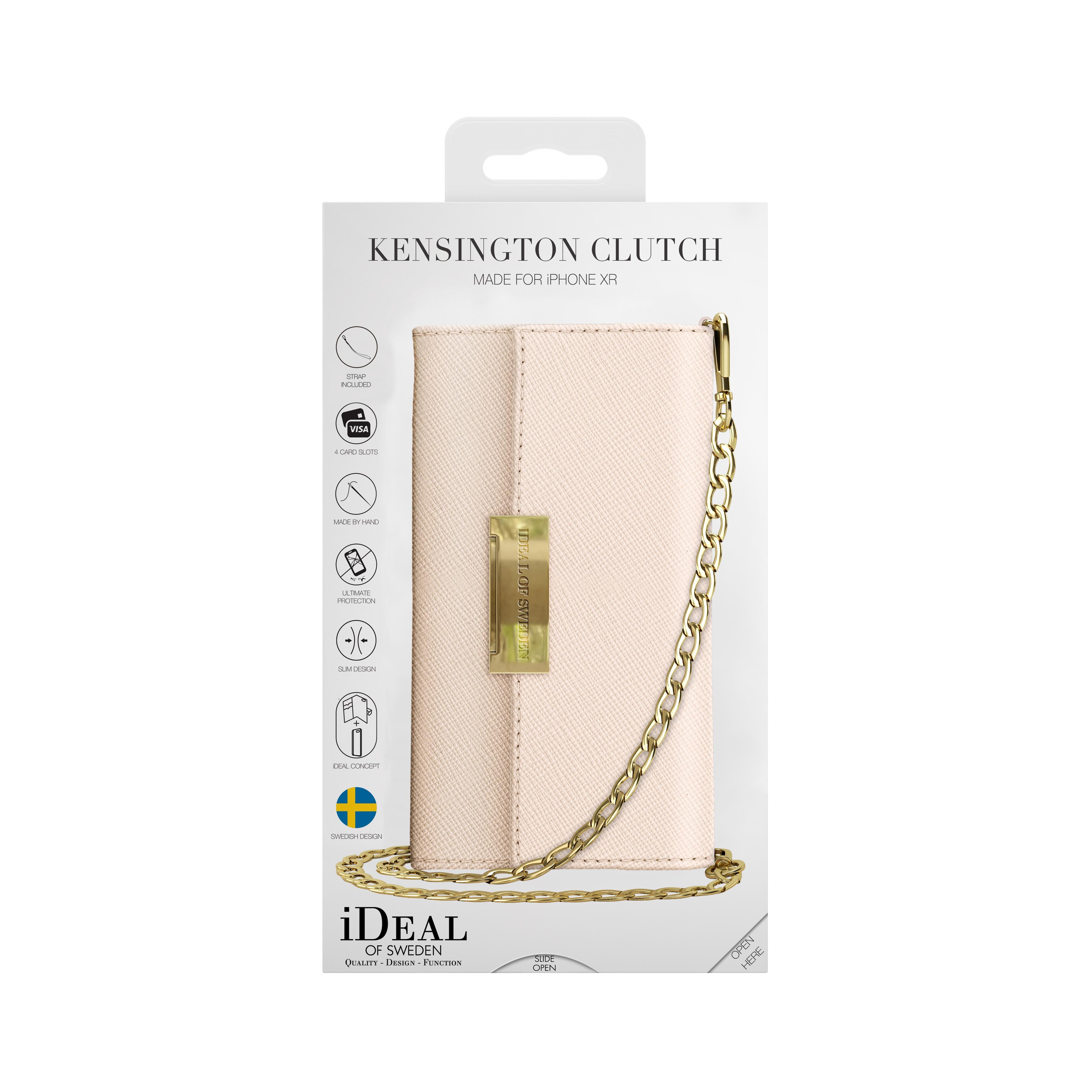 Kensington Clutch iPhone Xr Beige