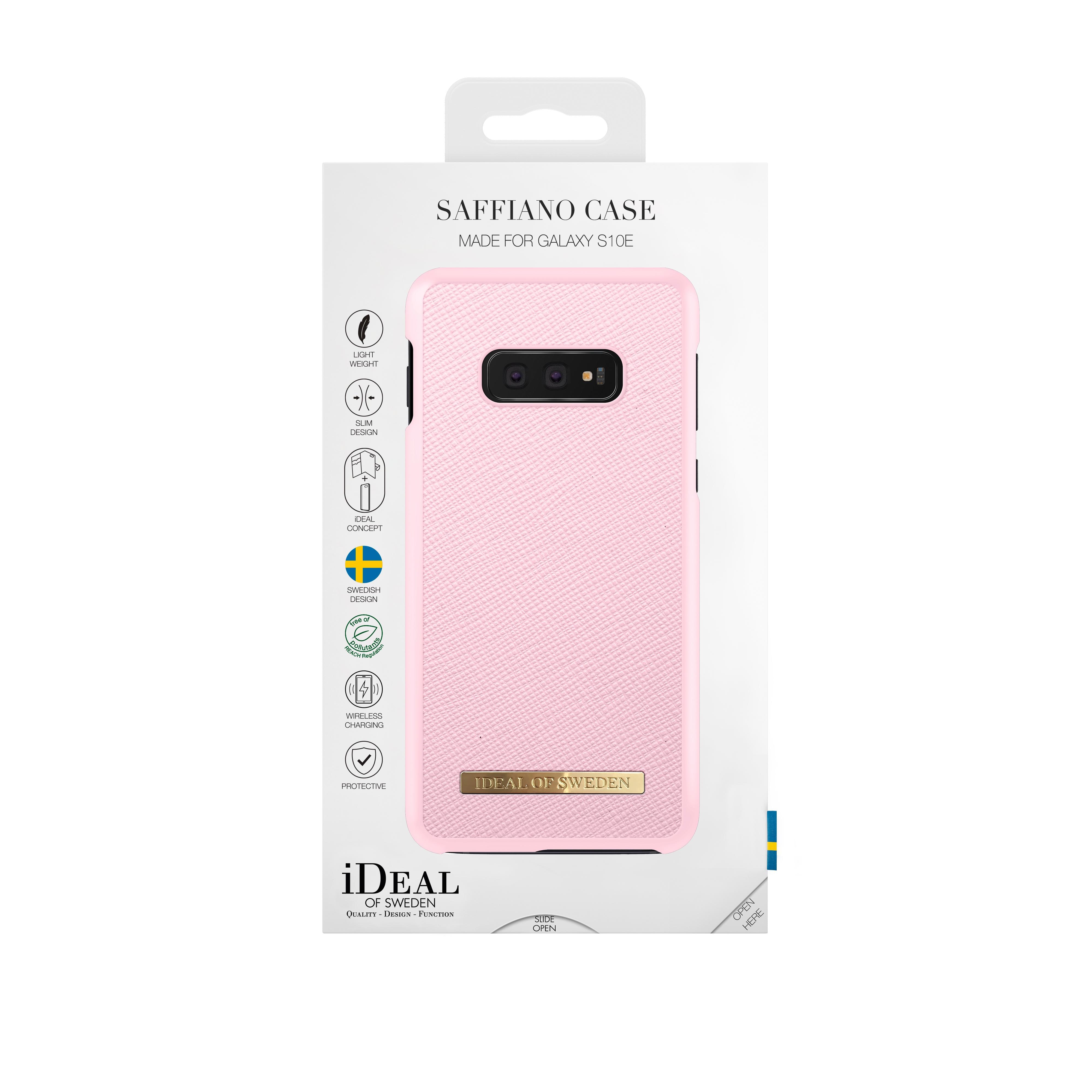 Funda Saffiano Samsung Galaxy S10e Pink