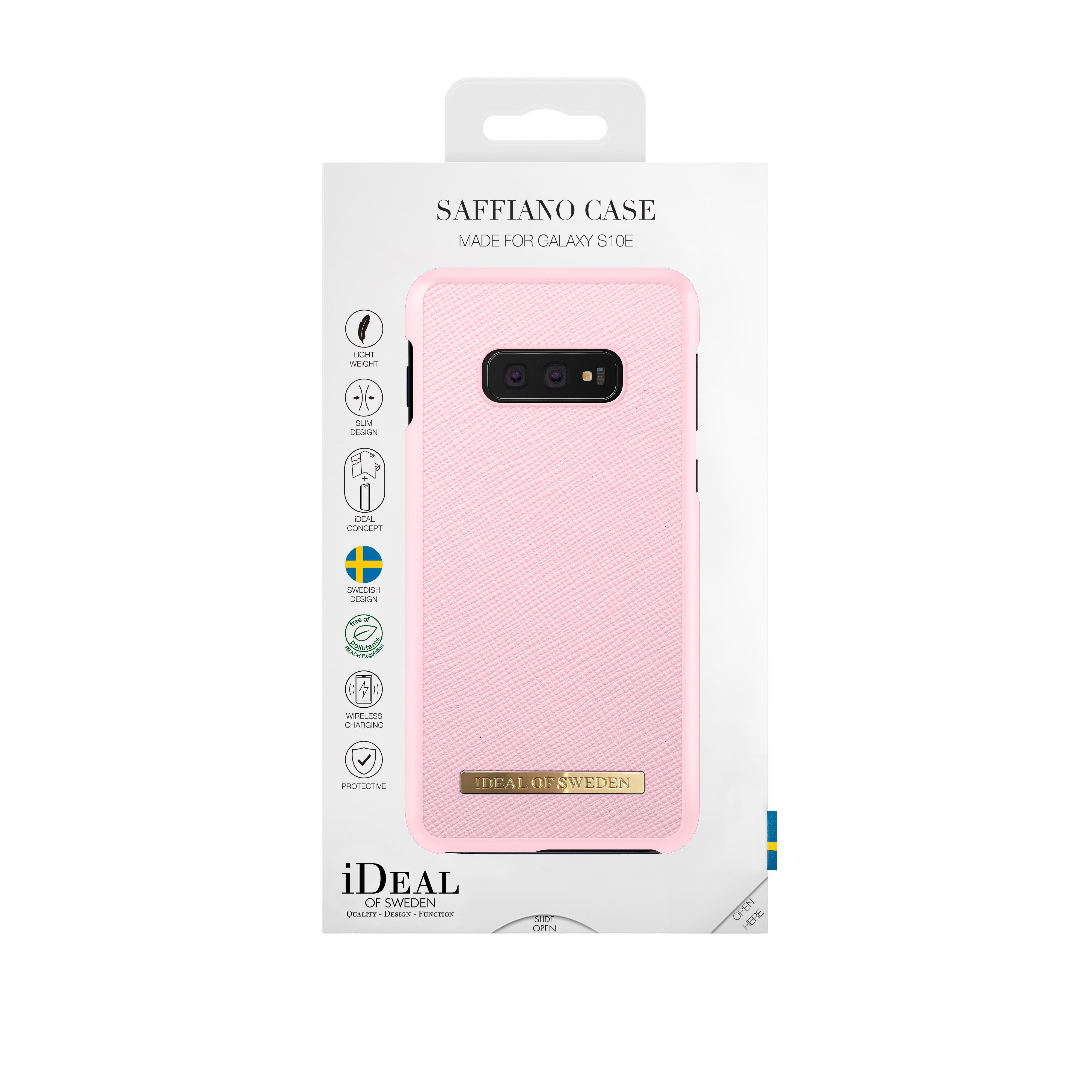 Funda Saffiano Samsung Galaxy S10e Pink