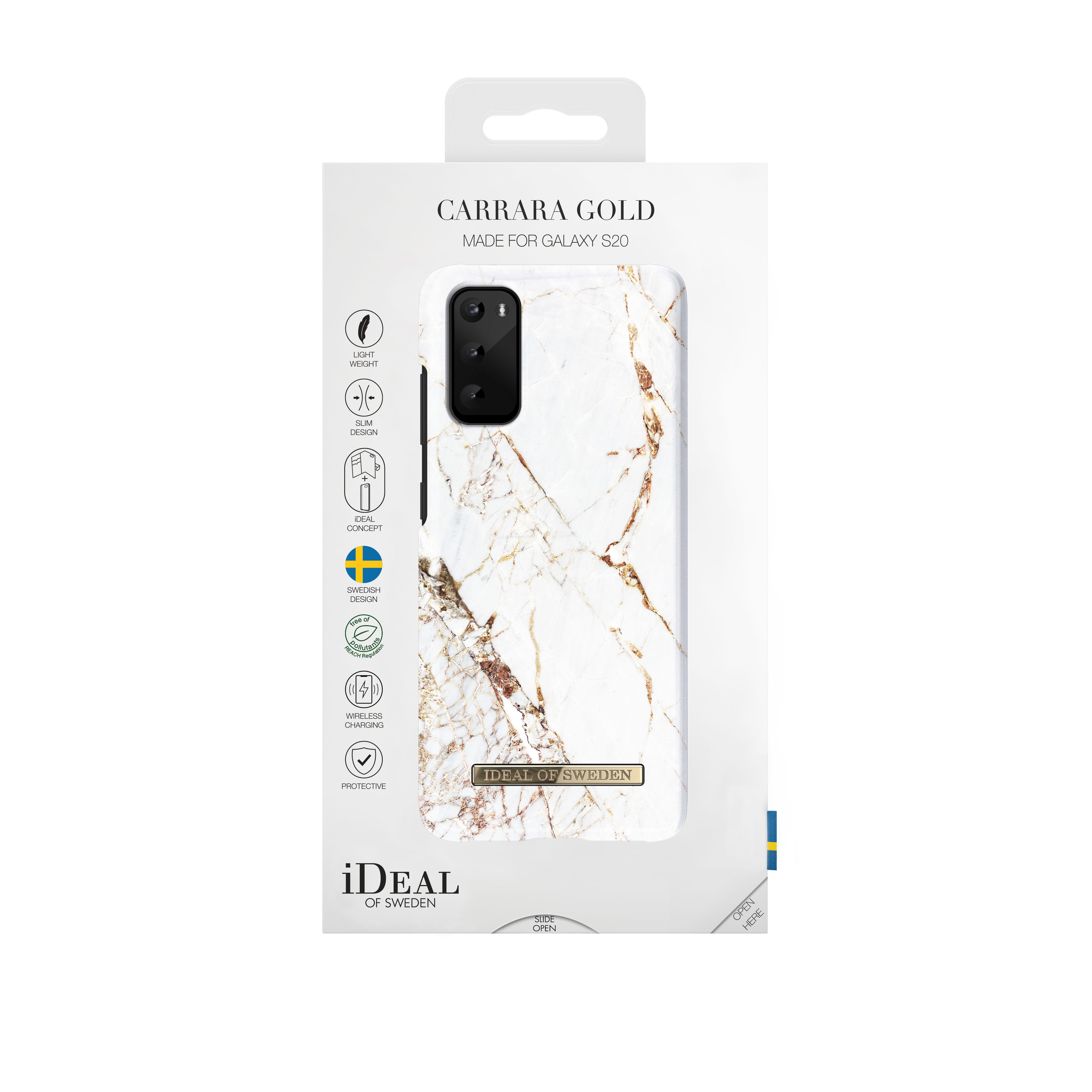 Funda Fashion Case Samsung Galaxy S20 Carrara Gold