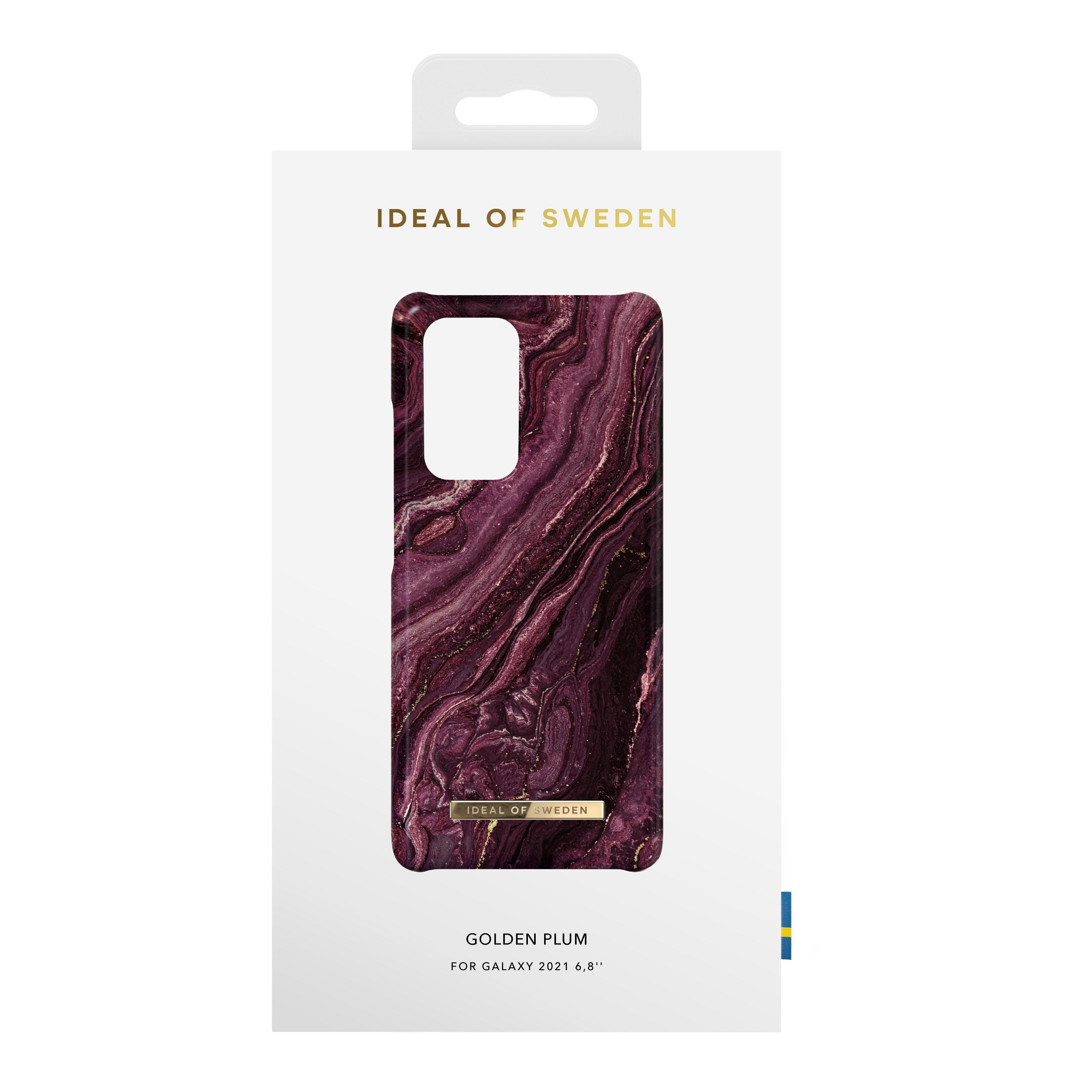 Funda Fashion Case Samsung Galaxy S21 Ultra Golden Plum