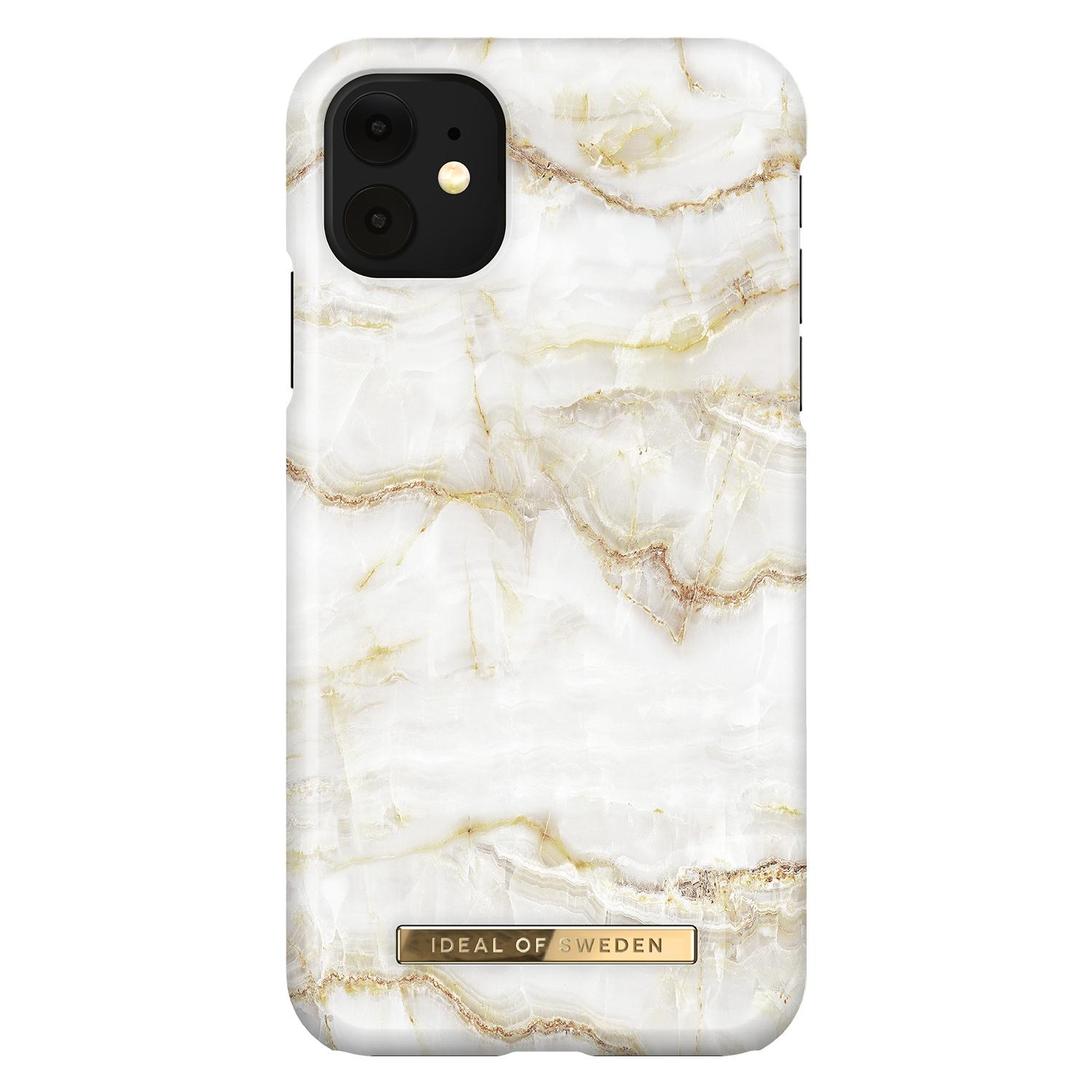 Funda Fashion Case iPhone 11 Golden Pearl Marble