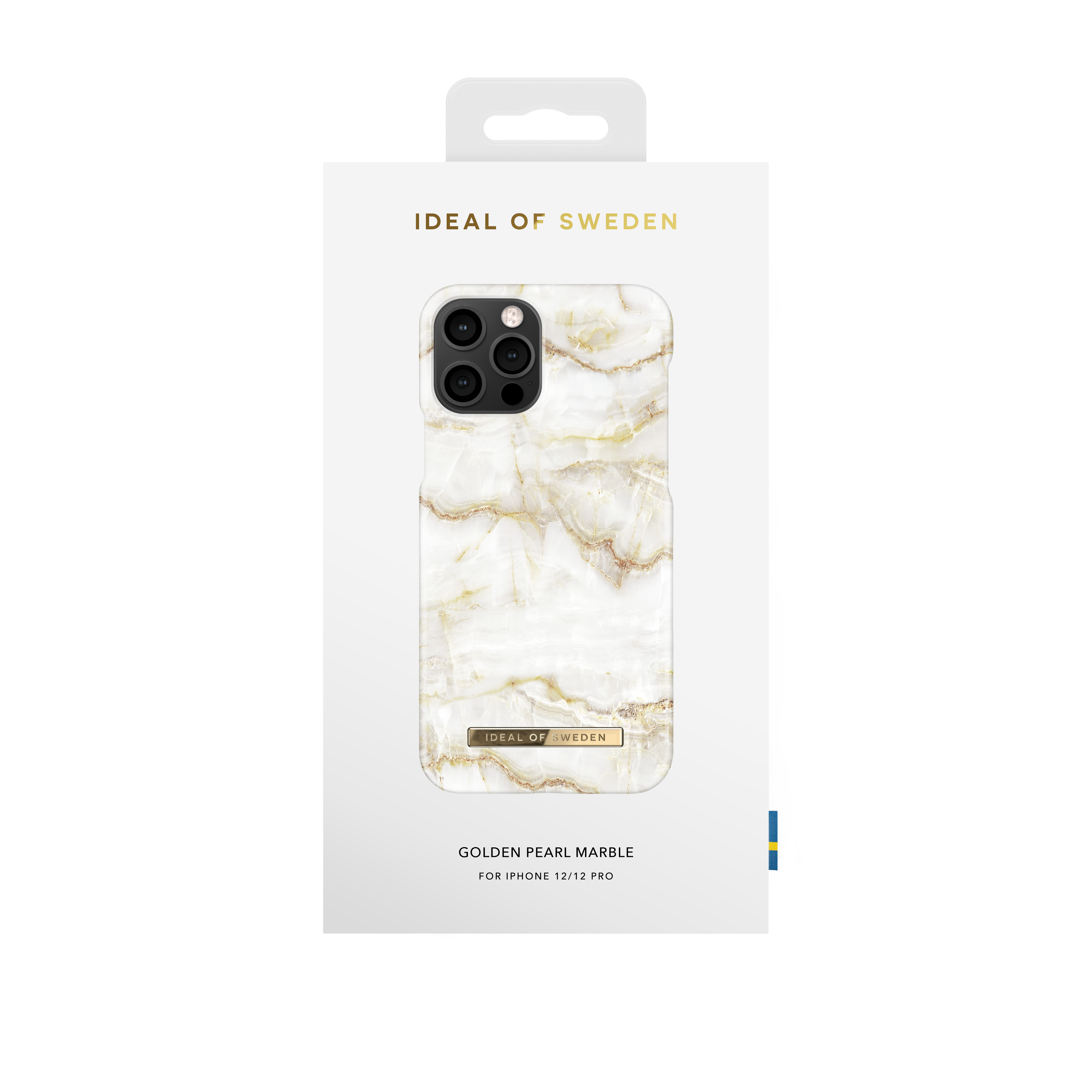 Funda Fashion Case iPhone 12/12 Pro Golden Pearl Marble