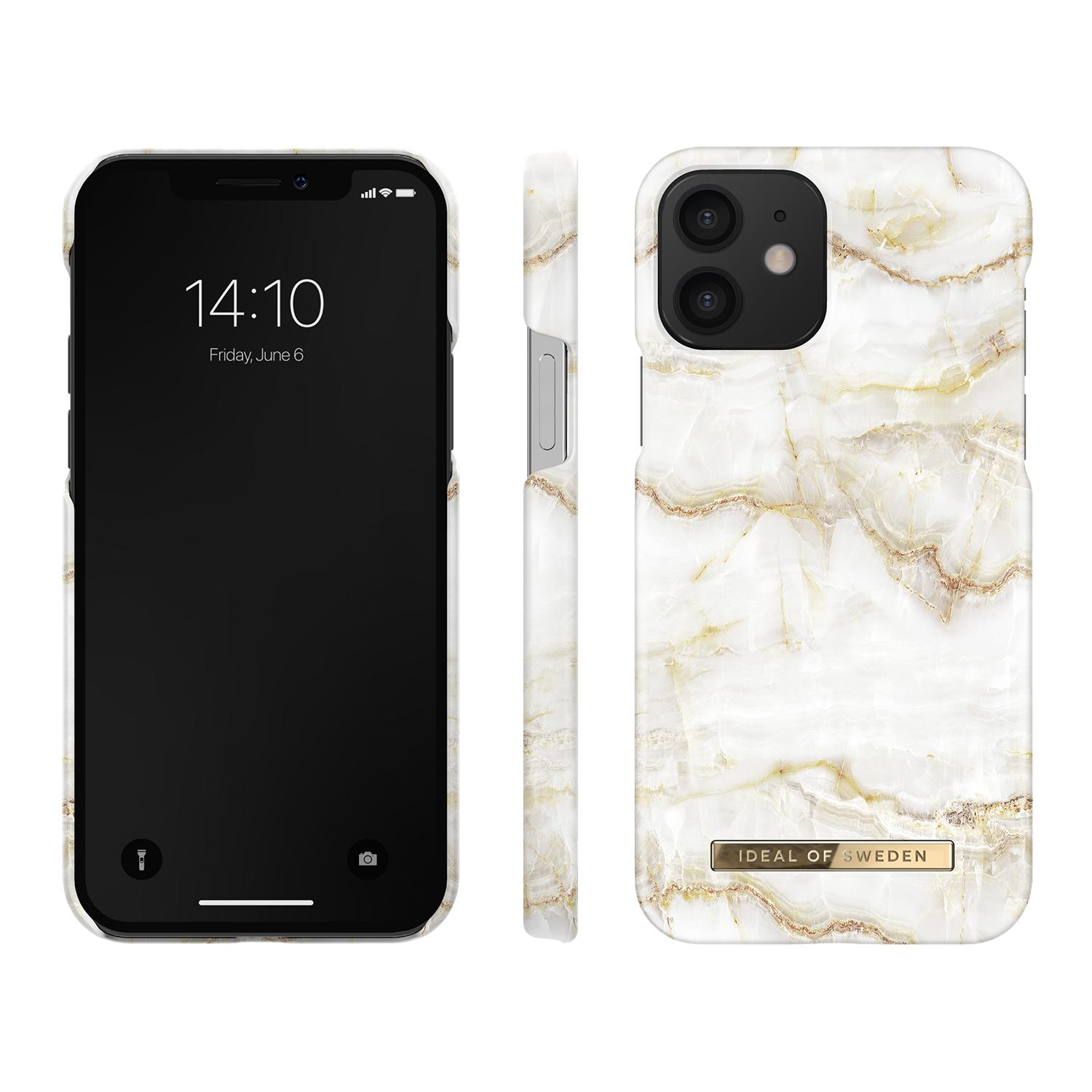 Funda Fashion Case iPhone 12/12 Pro Golden Pearl Marble