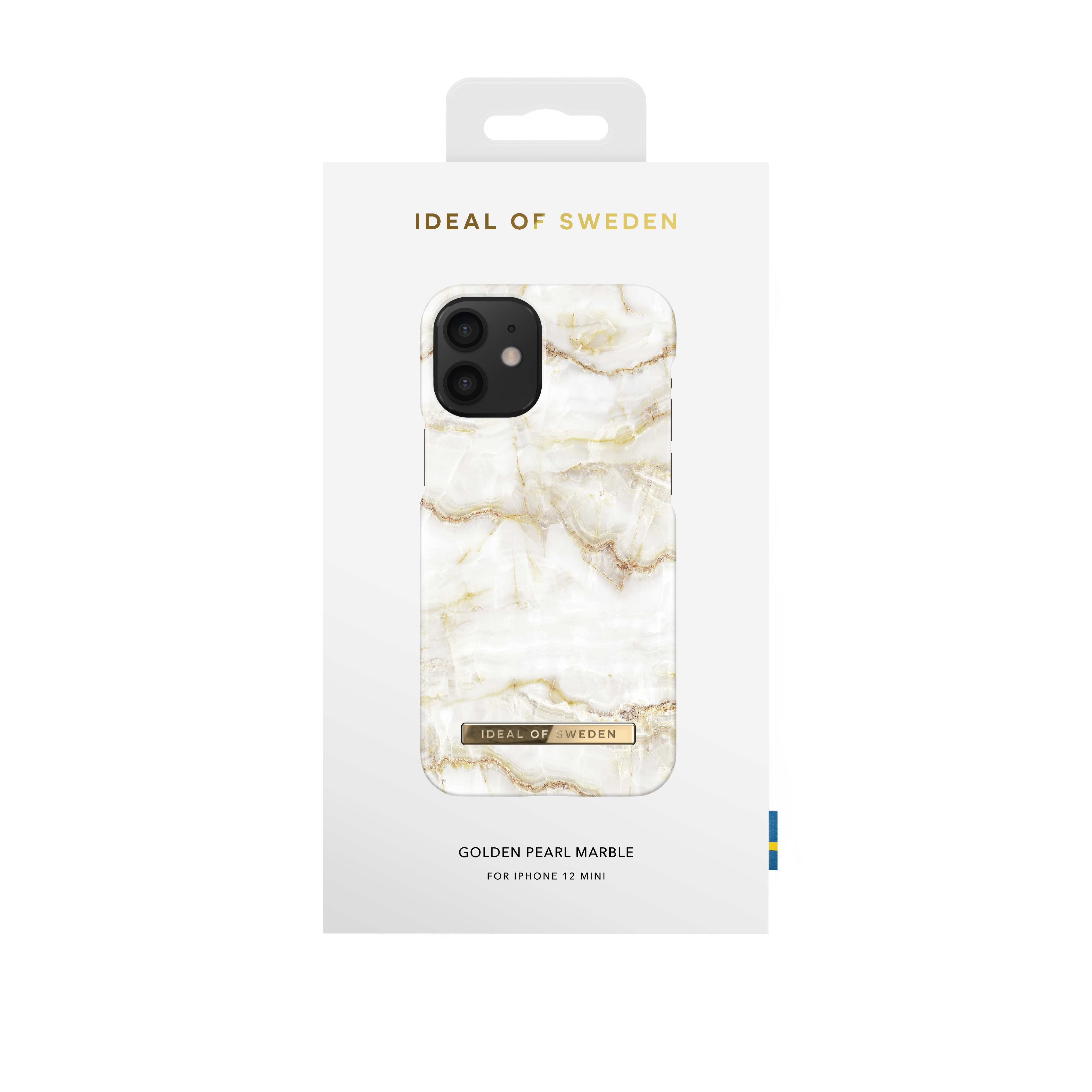 Funda Fashion Case iPhone 12 Mini Golden Pearl Marble
