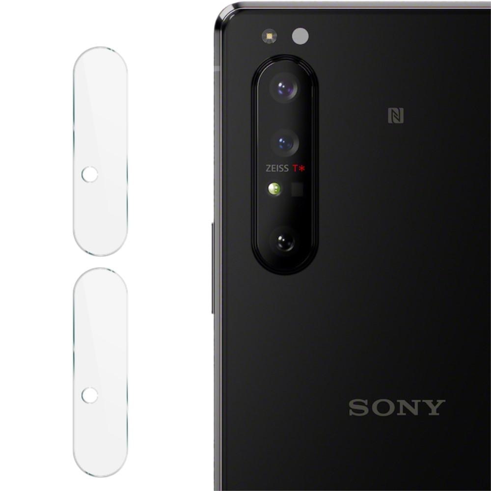 Cubre objetivo de cristal templado 0.2 mm (2 piezas) Sony Xperia 1 II
