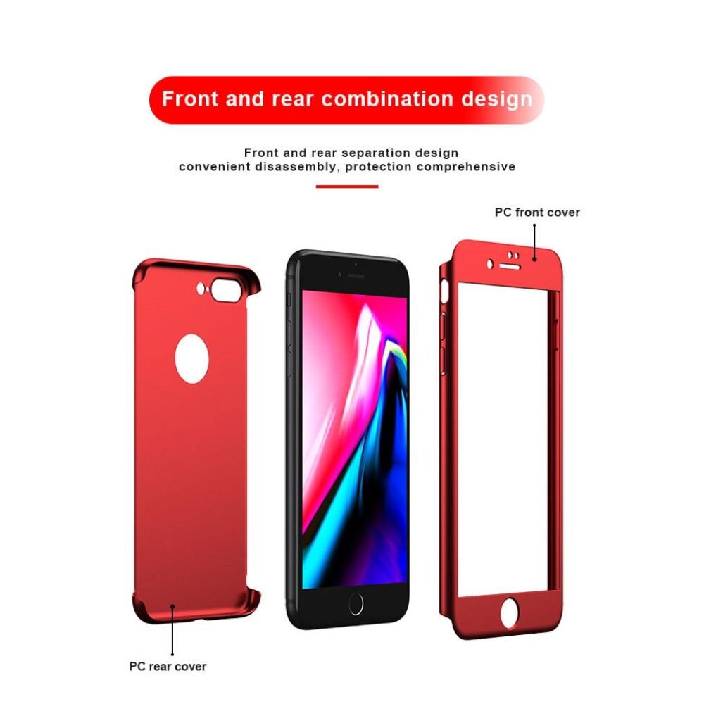 Funda Full Protection iPhone 8 Plus Red