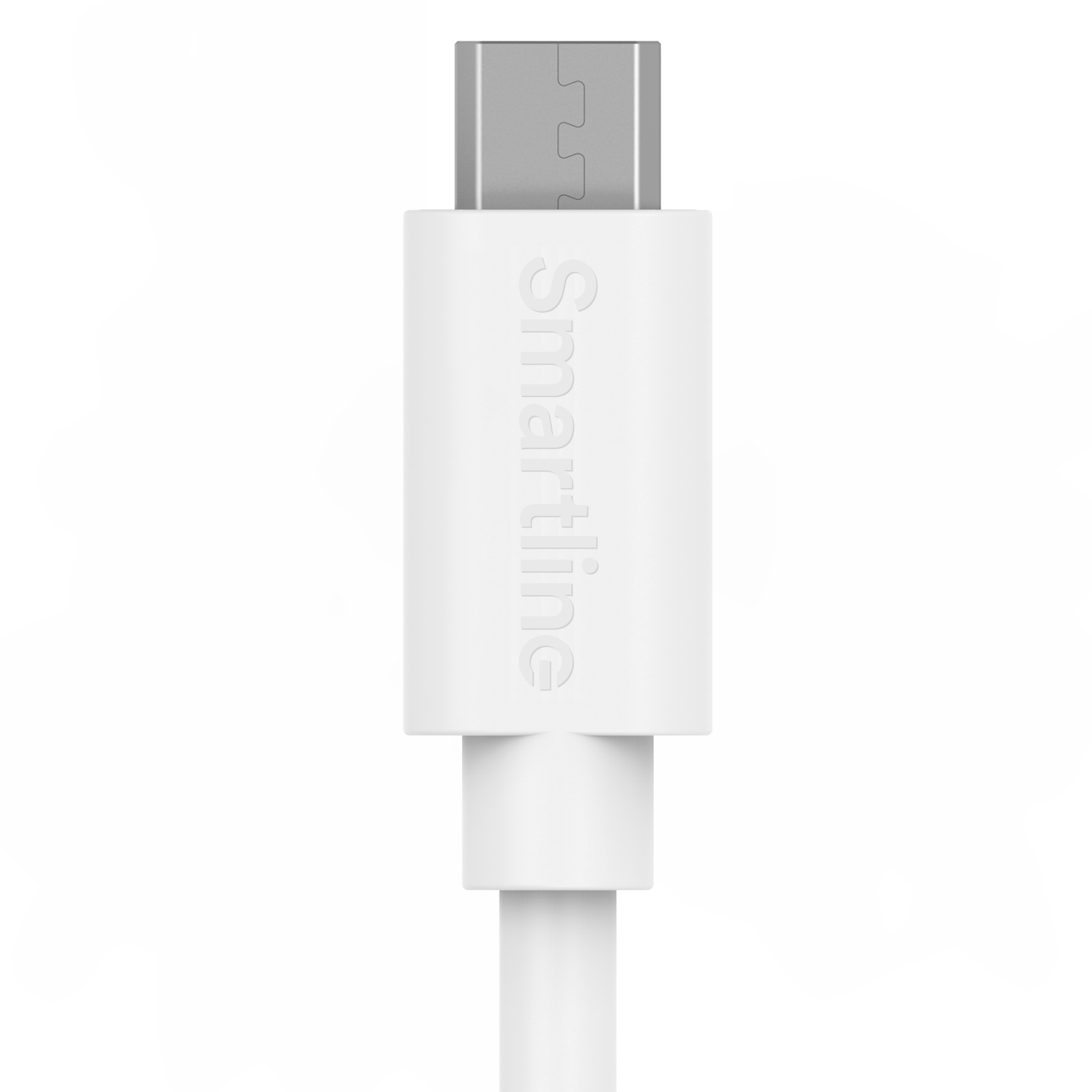 Cable USB-A a MicroUSB 1 metro Blanco