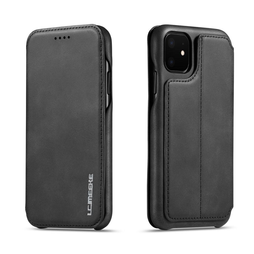 Funda delgada con solapa iPhone 11 Negro