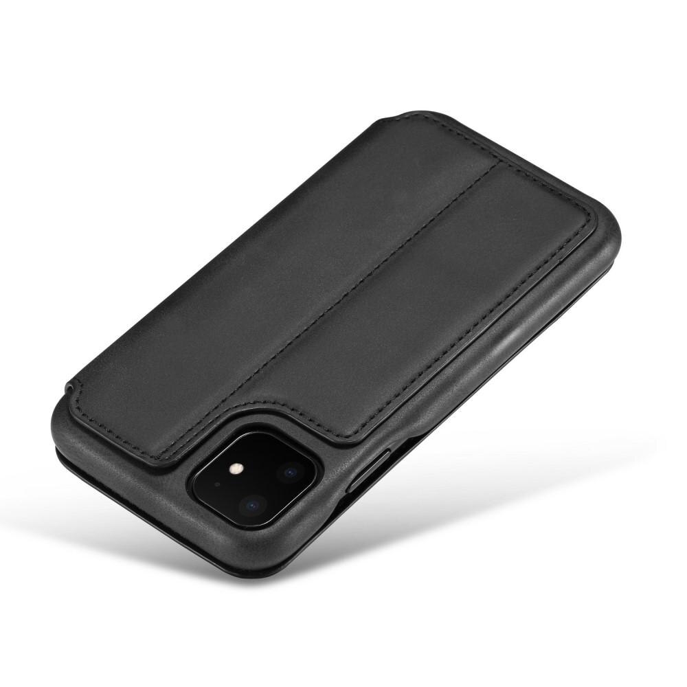 Funda delgada con solapa iPhone 11 Negro