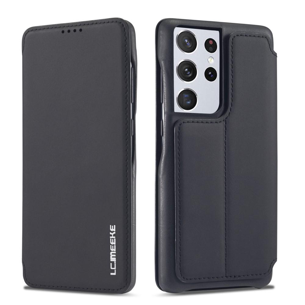 Funda delgada con solapa Samsung Galaxy S21 Ultra Negro