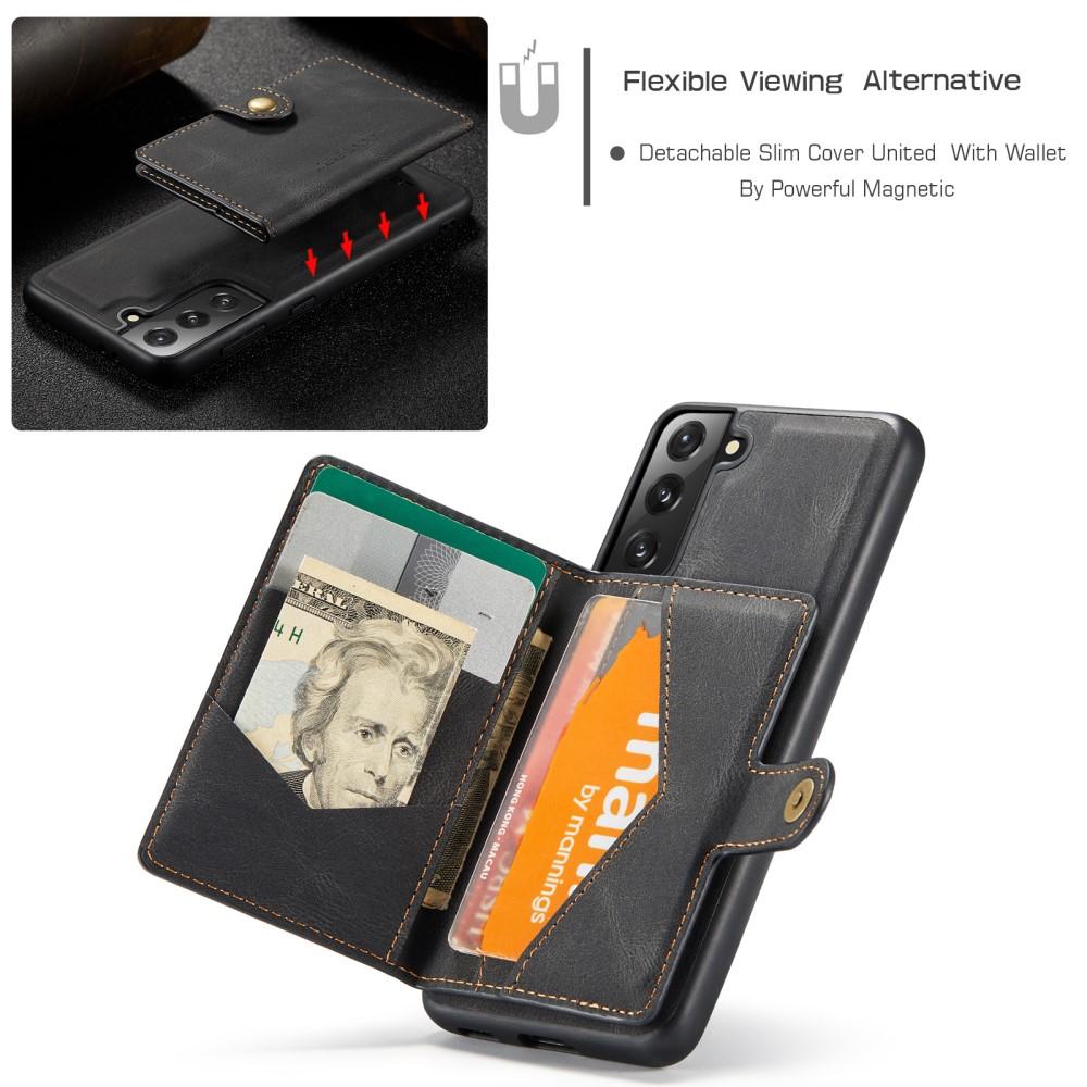 Funda Magnetic Wallet Card Case Samsung Galaxy S21 Black