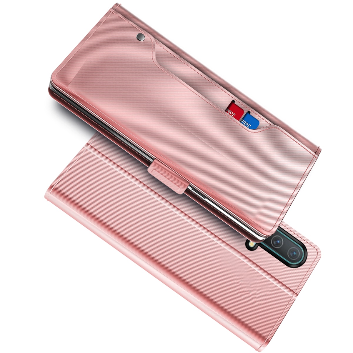 Funda con solapa Espejo OnePlus Nord CE 5G Pink Gold