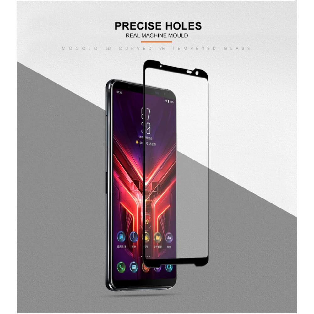 Protector de pantalla cobertura total cristal templado Asus ROG Phone 3 Negro