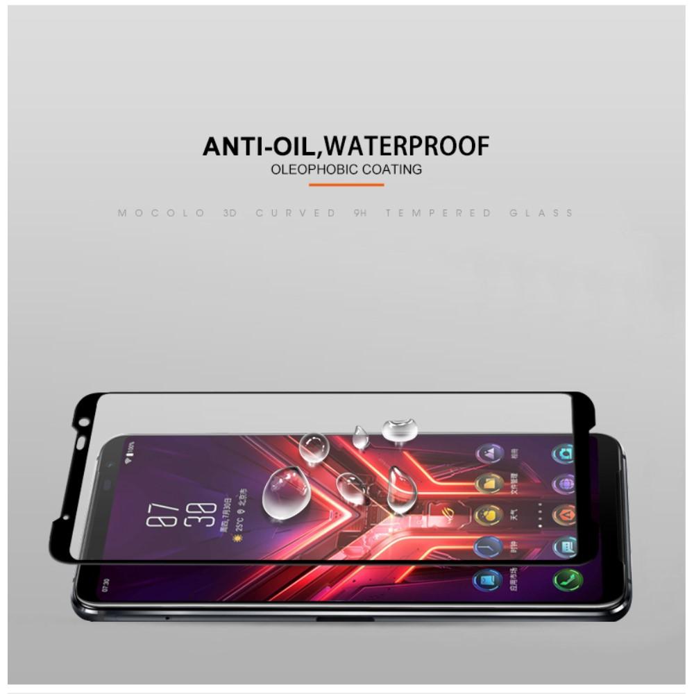 Protector de pantalla cobertura total cristal templado Asus ROG Phone 3 Negro