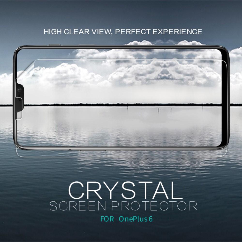 Crystal Clear Protector de pantalla OnePlus 6