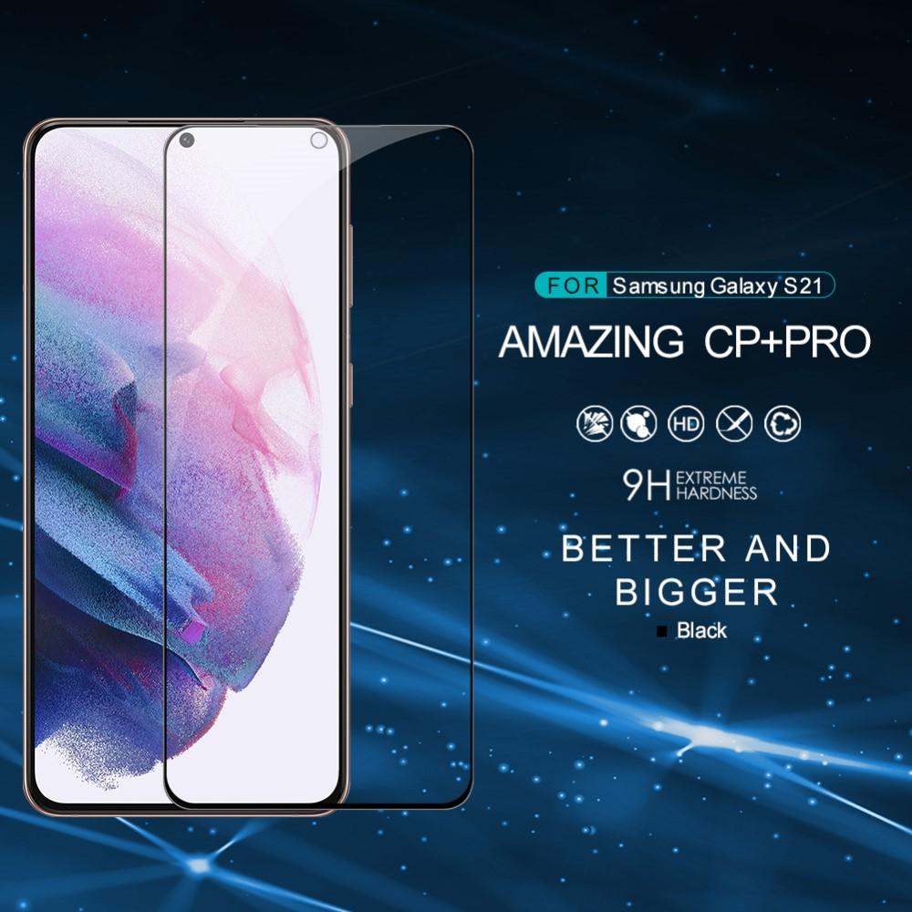 Amazing CP+PRO Cristal Templado Samsung Galaxy S21 Negro