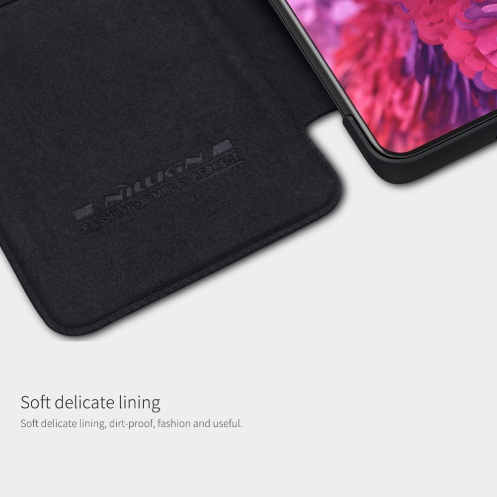 Qin Series Funda de cuero Samsung Galaxy S21 Ultra Negro