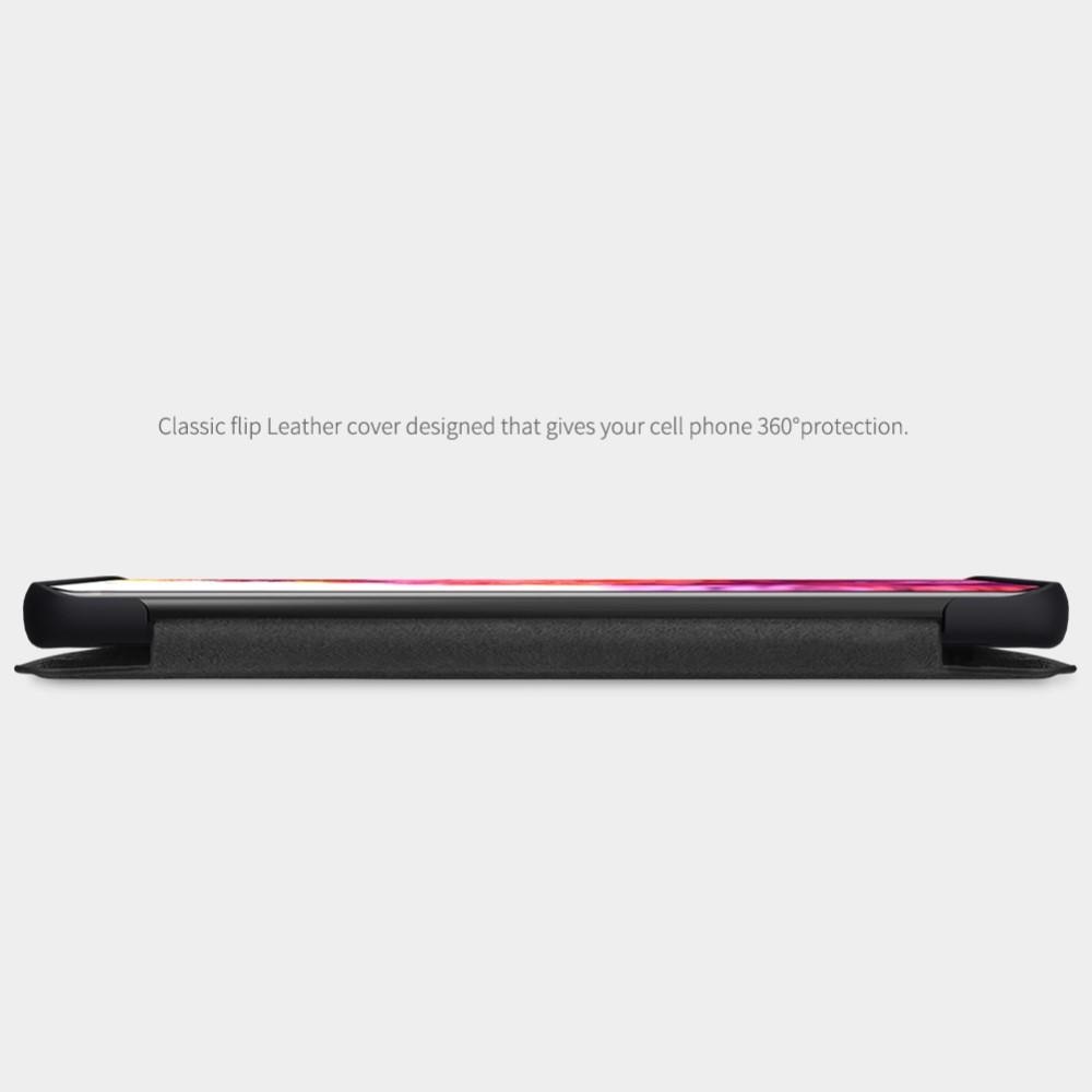 Qin Series Funda de cuero Samsung Galaxy S21 Ultra Negro