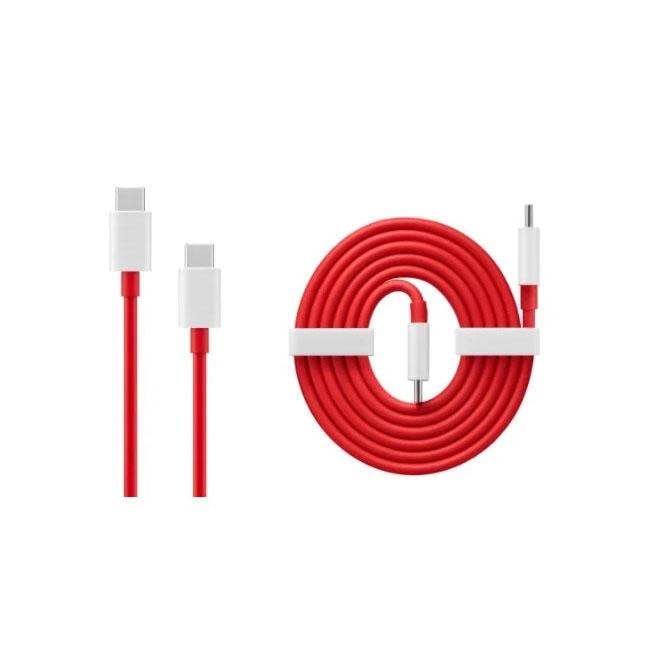 Warp Cable Type-C to Type-C 100cm Rojo