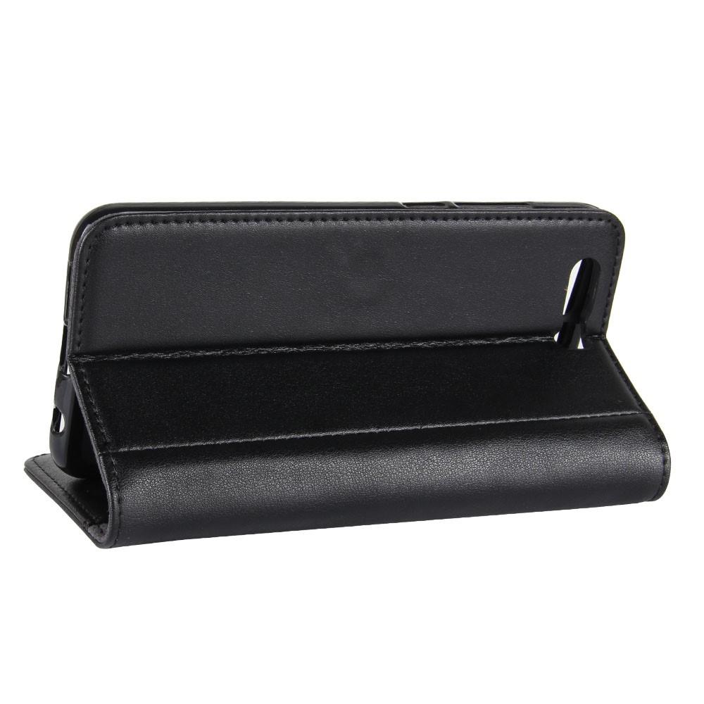 Funda de cuero genuino Huawei Honor 9, Negro