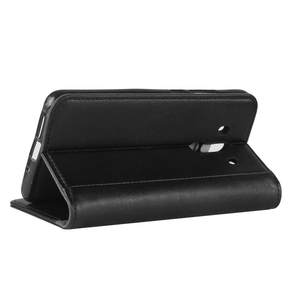 Funda de cuero genuino Huawei Mate 10 Pro, negro