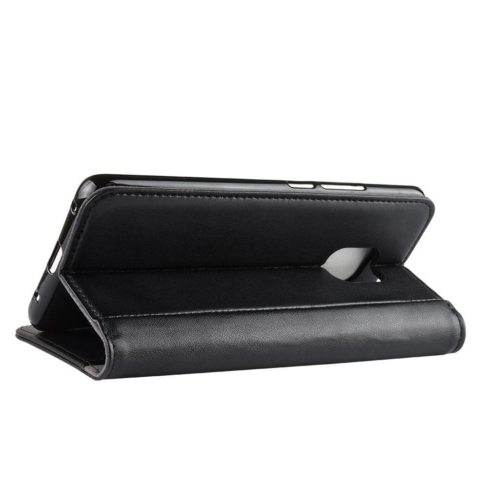 Funda de cuero genuino Huawei Mate 20 Pro, negro