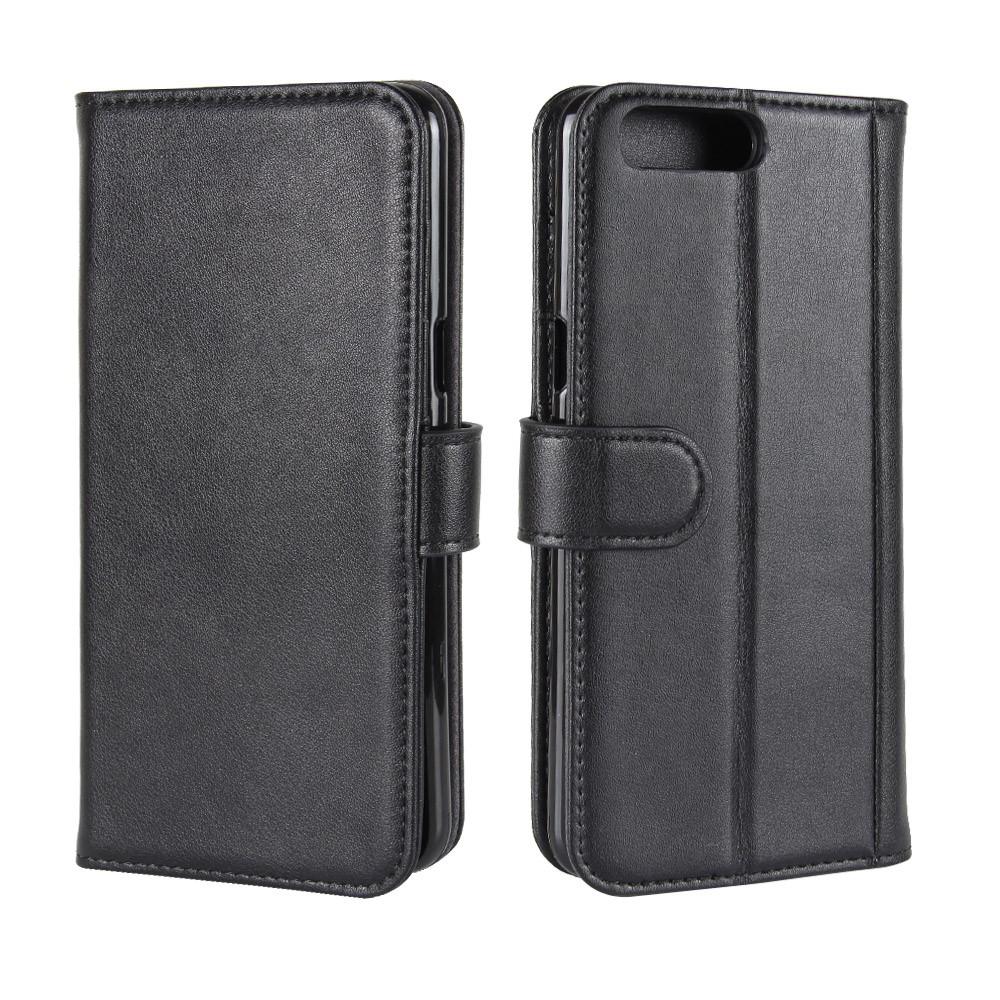 Funda de cuero genuino OnePlus 5, negro