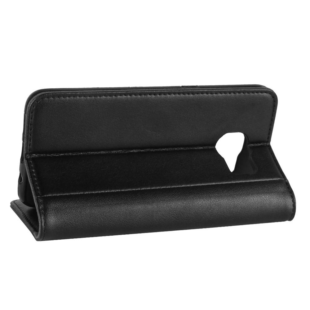 Funda de cuero genuino Samsung Galaxy S7 Edge, Negro