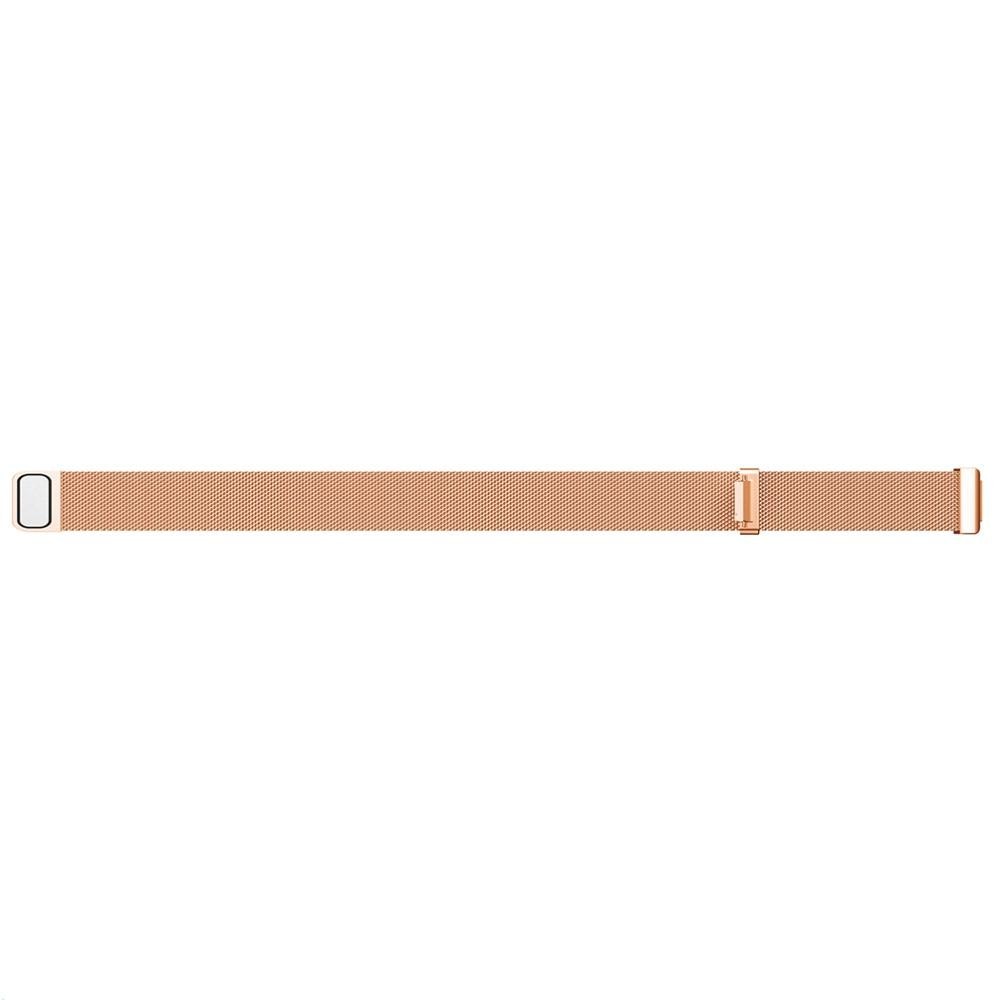 Pulsera milanesa para Fitbit Inspire/Inspire HR/Inspire 2, Oro rosa