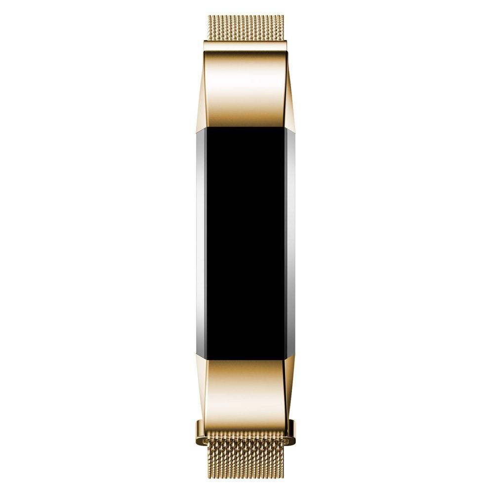 Pulsera milanesa para Fitbit Alta/Alta HR, oro