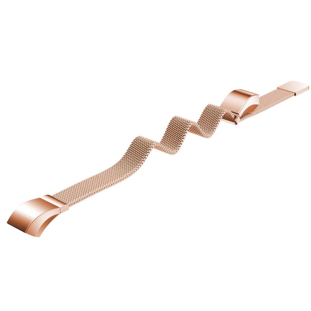 Pulsera milanesa para Fitbit Alta/Alta HR, oro rosa