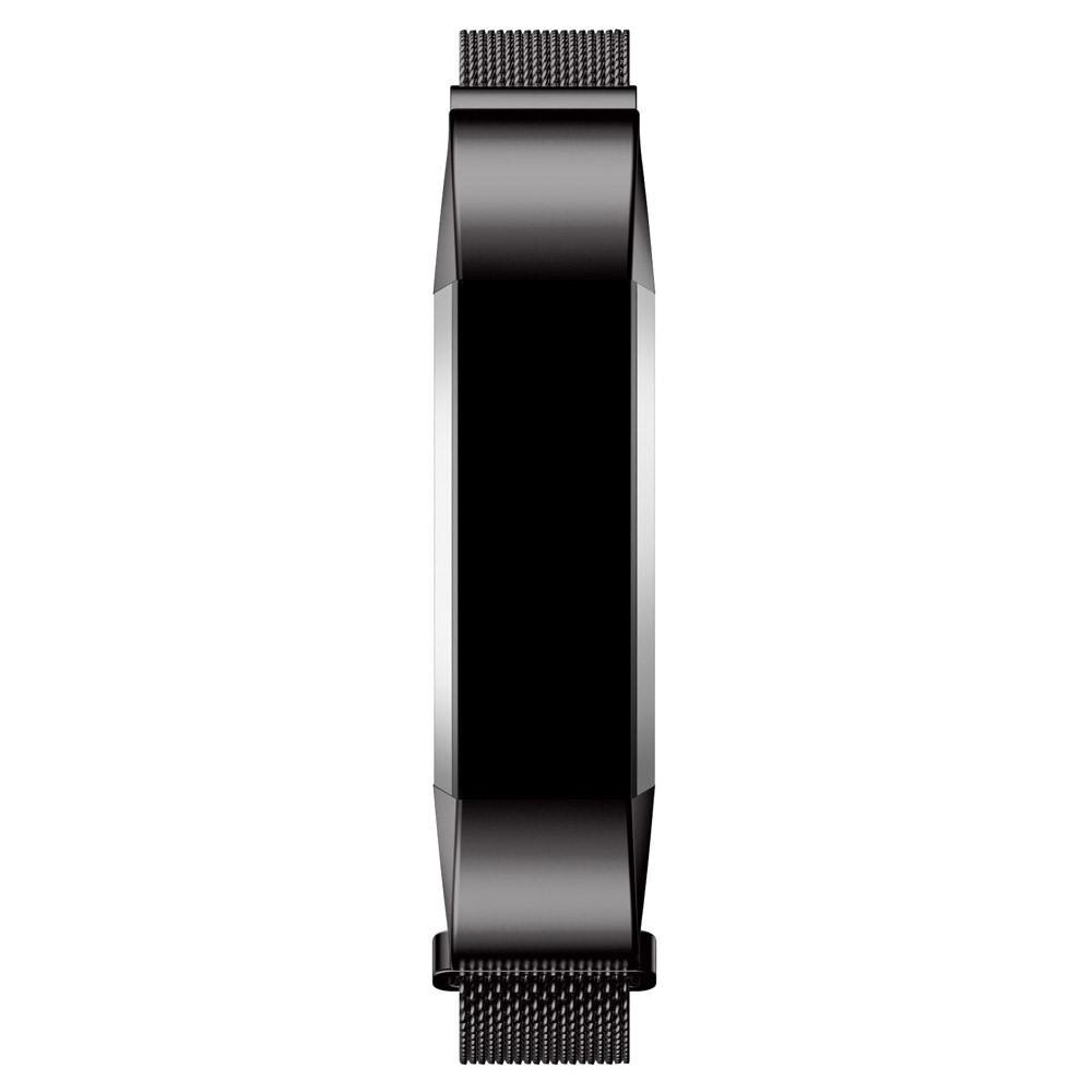 Pulsera milanesa para Fitbit Alta HR/Alta, Negro