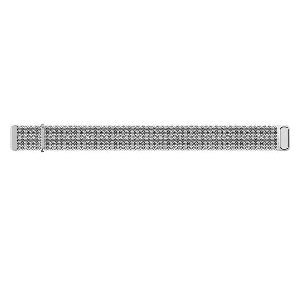 Pulsera milanesa para Fitbit Versa/Versa 2, Plata