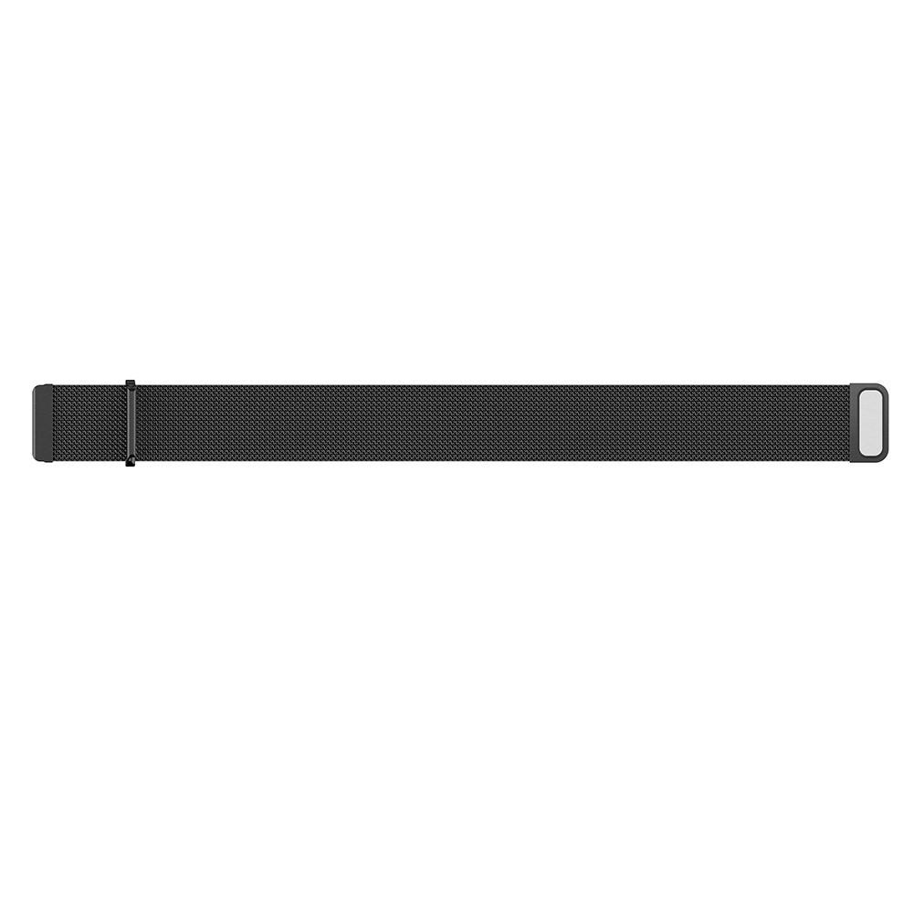 Pulsera milanesa para Fitbit Versa/Versa 2, Negro