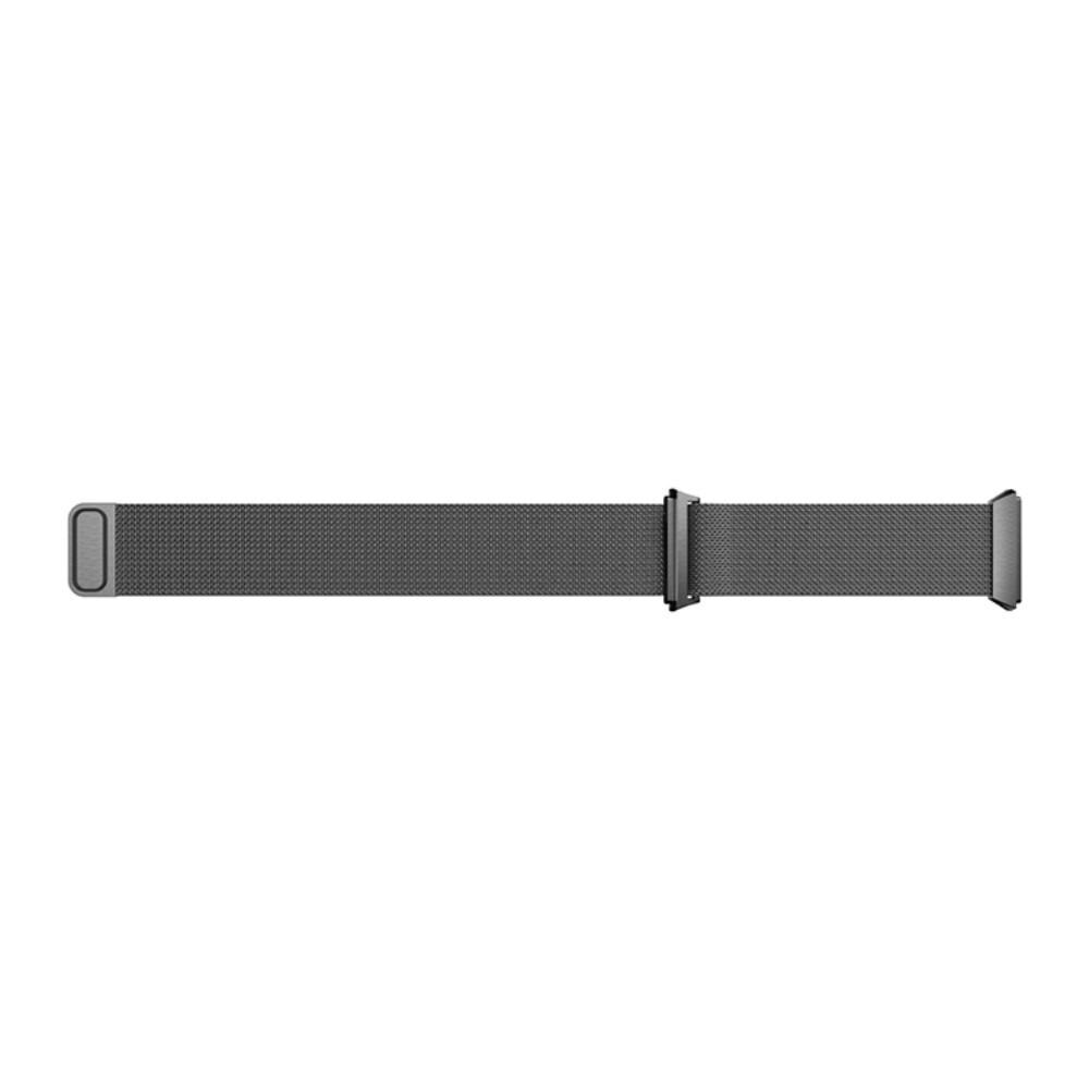 Pulsera milanesa para Fitbit Ionic, Negro