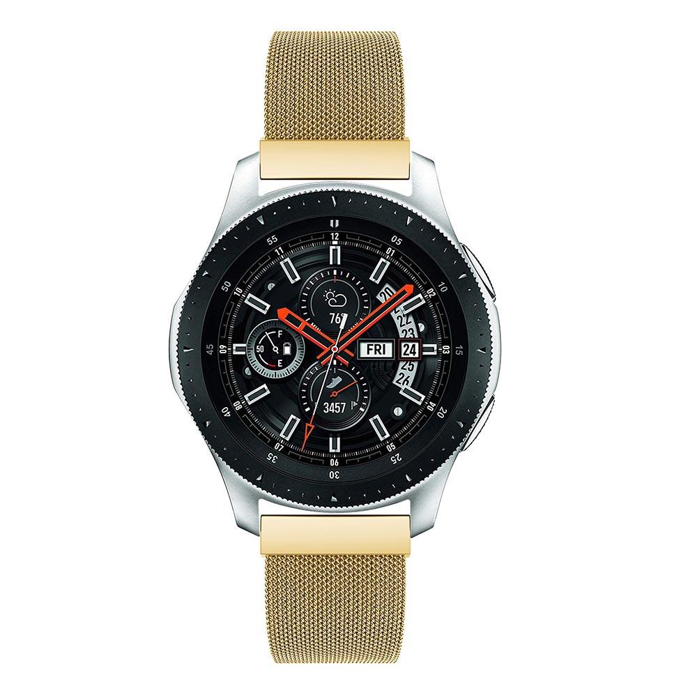 Pulsera milanesa para Samsung Galaxy Watch 46mm, Oro