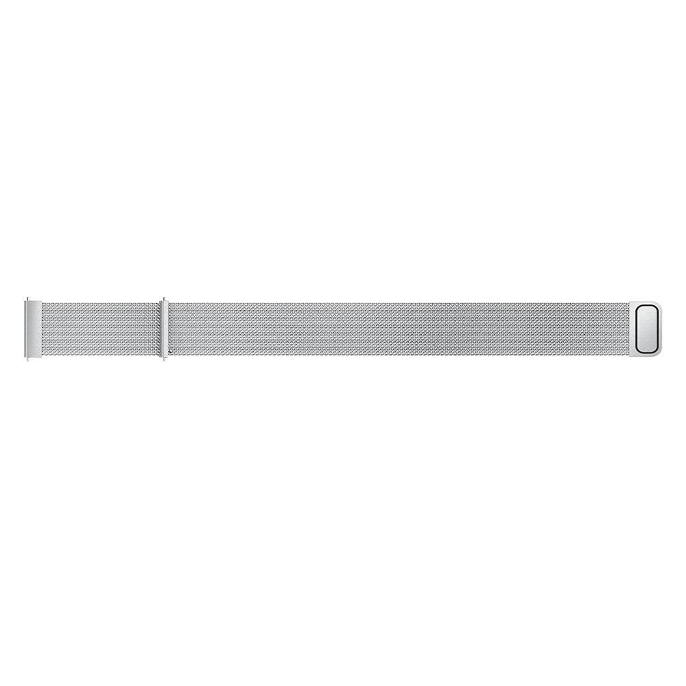Pulsera milanesa para Samsung Galaxy Watch Active, Plata