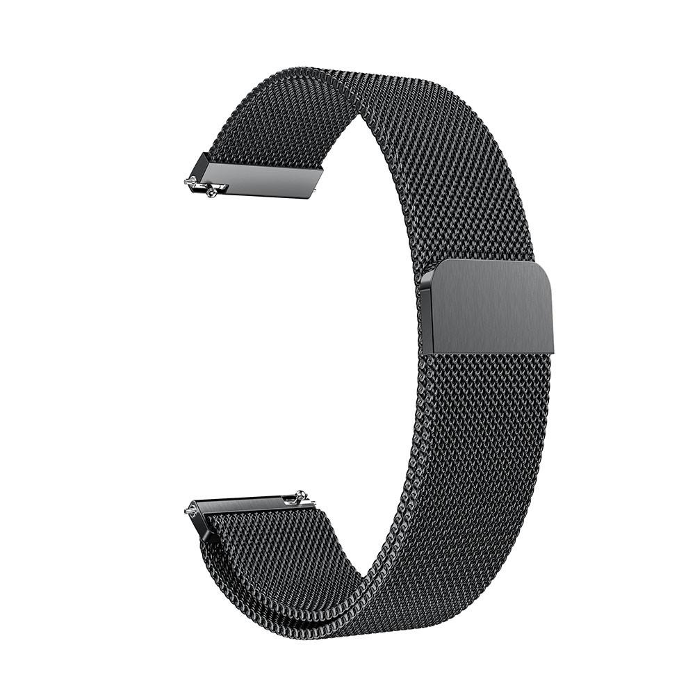 Pulsera milanesa para Samsung Gear Sport, Negro