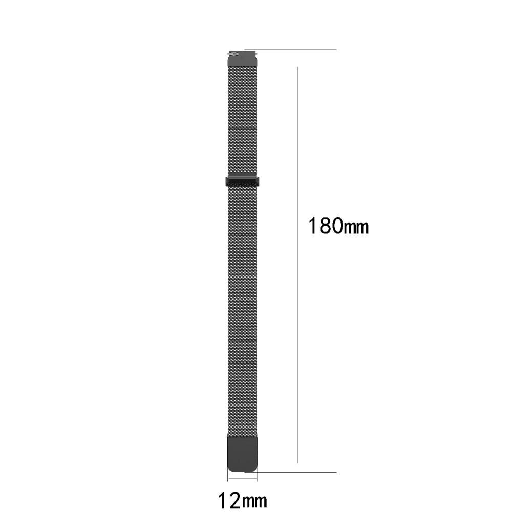 Pulsera milanesa para Xiaomi Mi Band 4/Mi Band 3, Plata