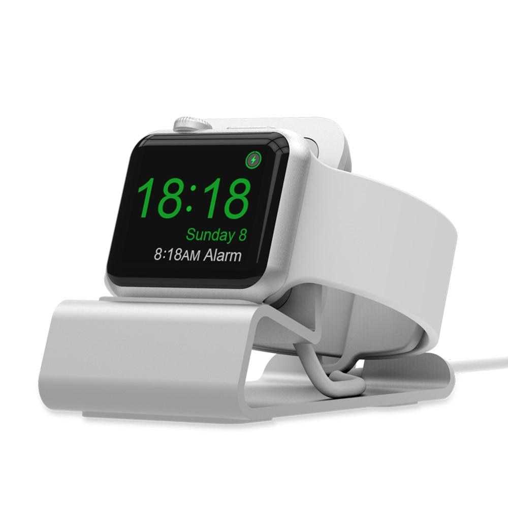 Soporte de Carga Apple Watch Plata