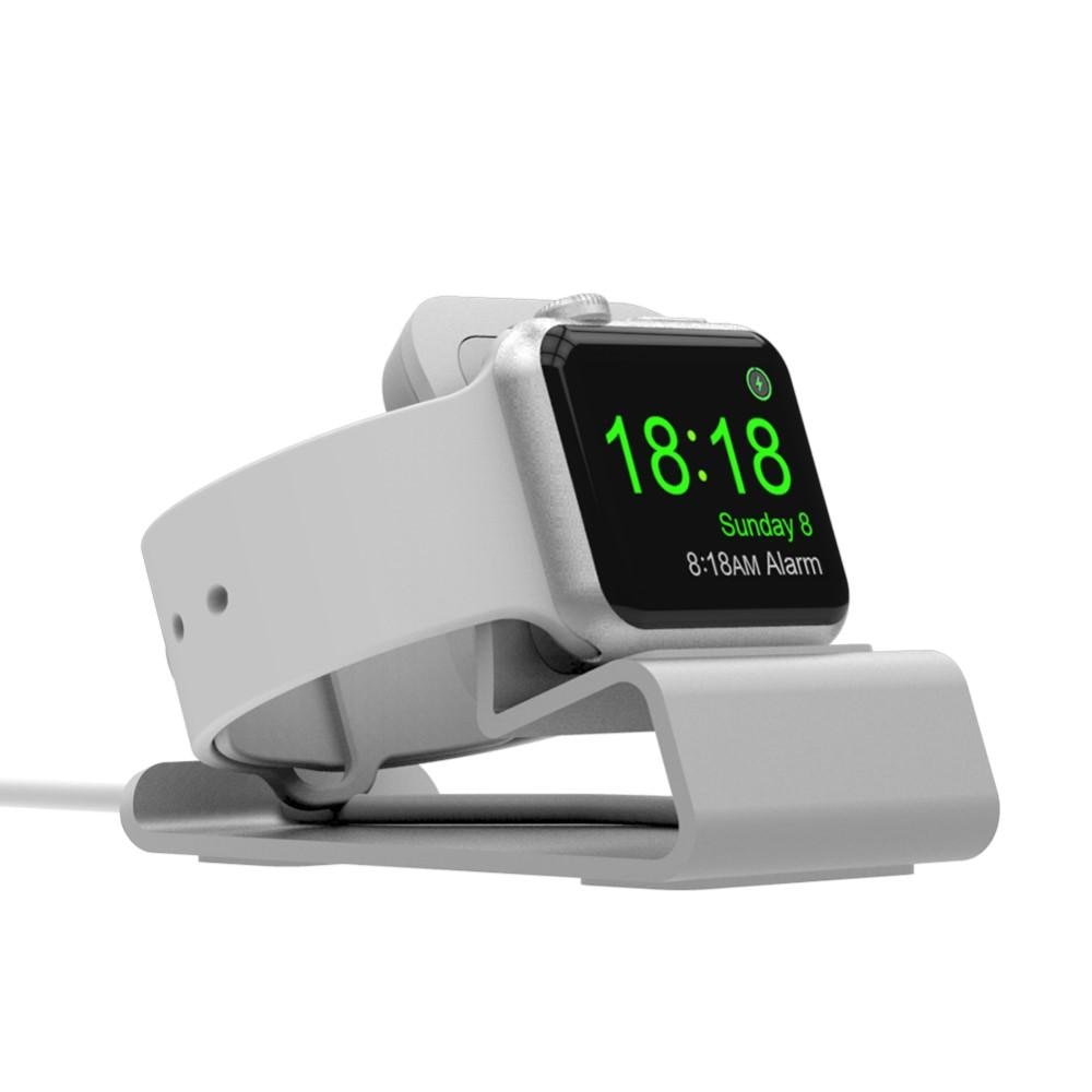 Soporte de Carga Apple Watch Plata