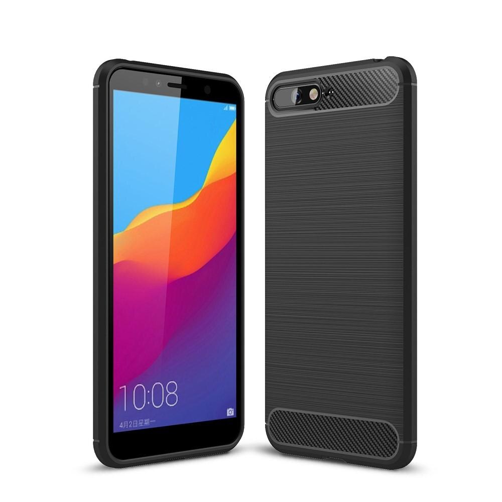 Funda Brushed TPU Case Huawei Y6 2018 Black